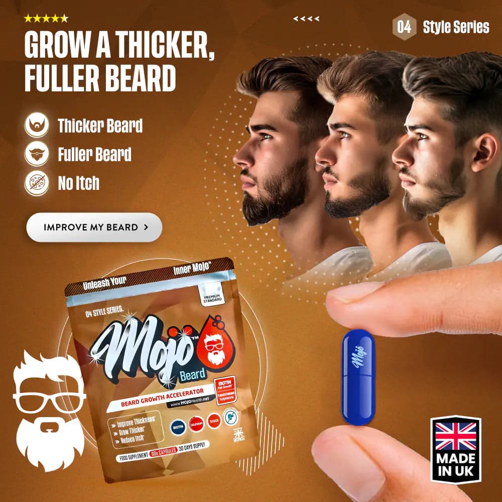 MOJO™ BEARD Capsules (Bundle) — quặng tặng miễn phí 3